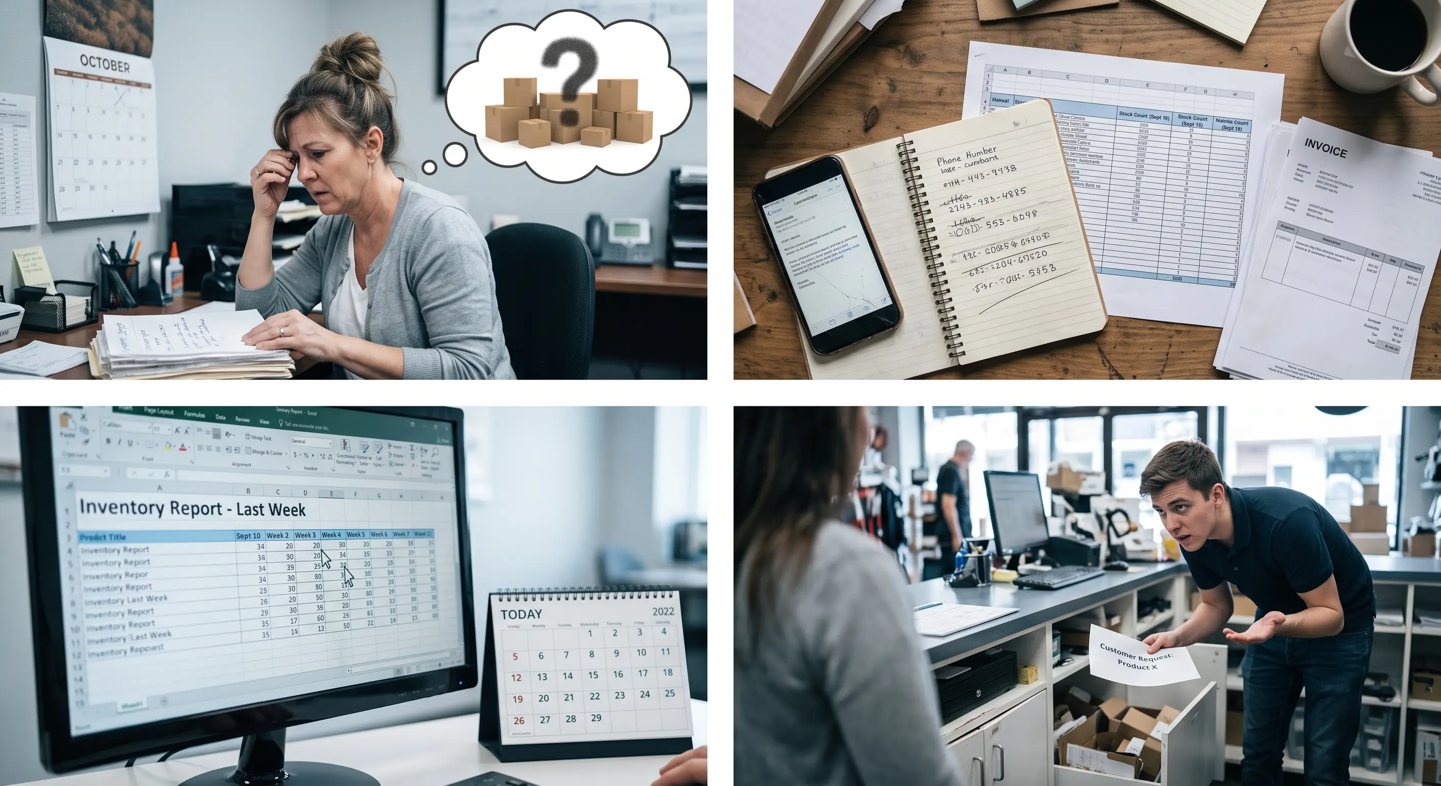 Most stockouts and overstock situations trace back to the same habit — ordering based on a gut feeling or last year's numbers instead of what's actually happening right now.