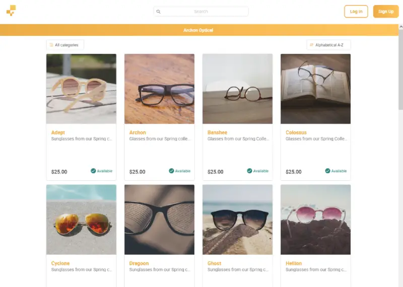 inFlow Inventory's Online Showroom