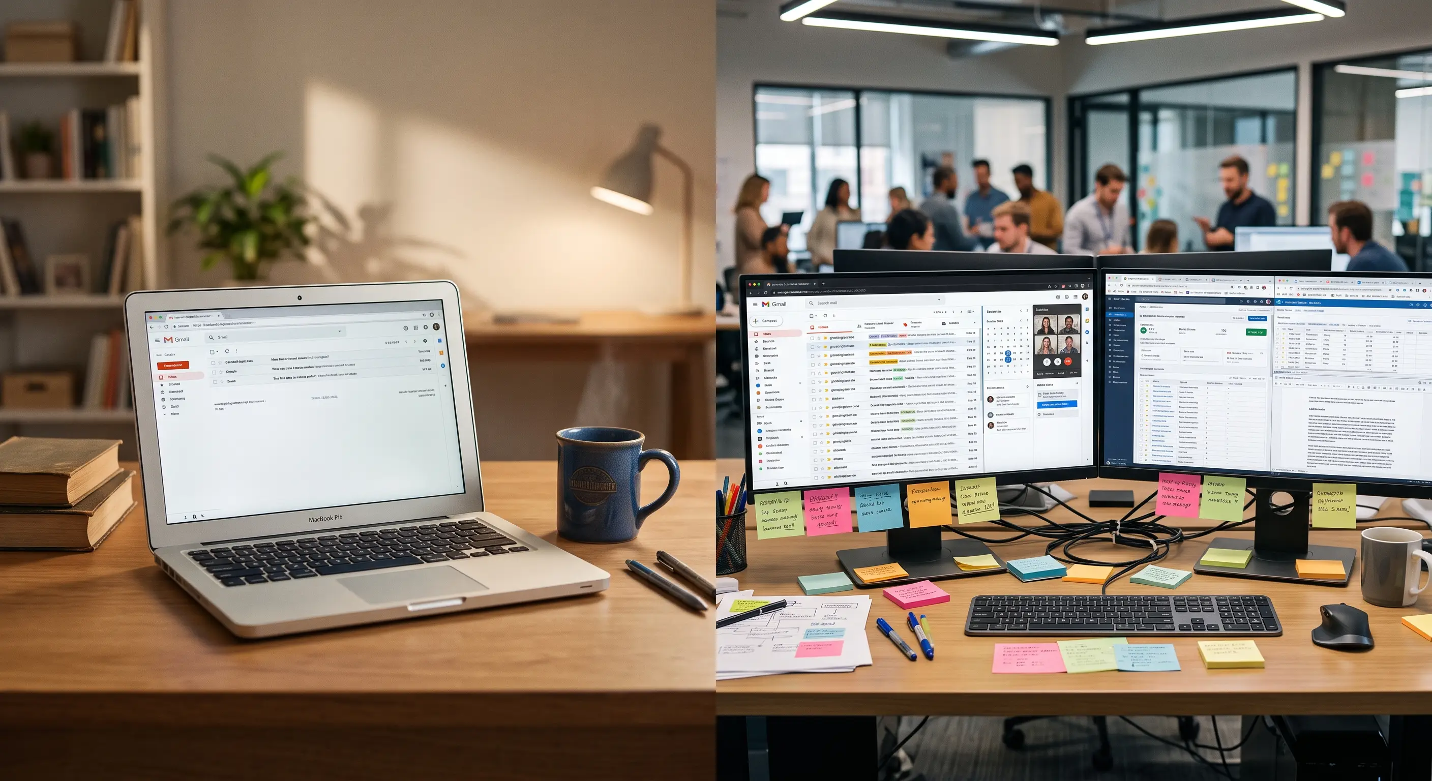 You started with a laptop. Now you have a team and office. It's time to upgrade from your free Gmail.