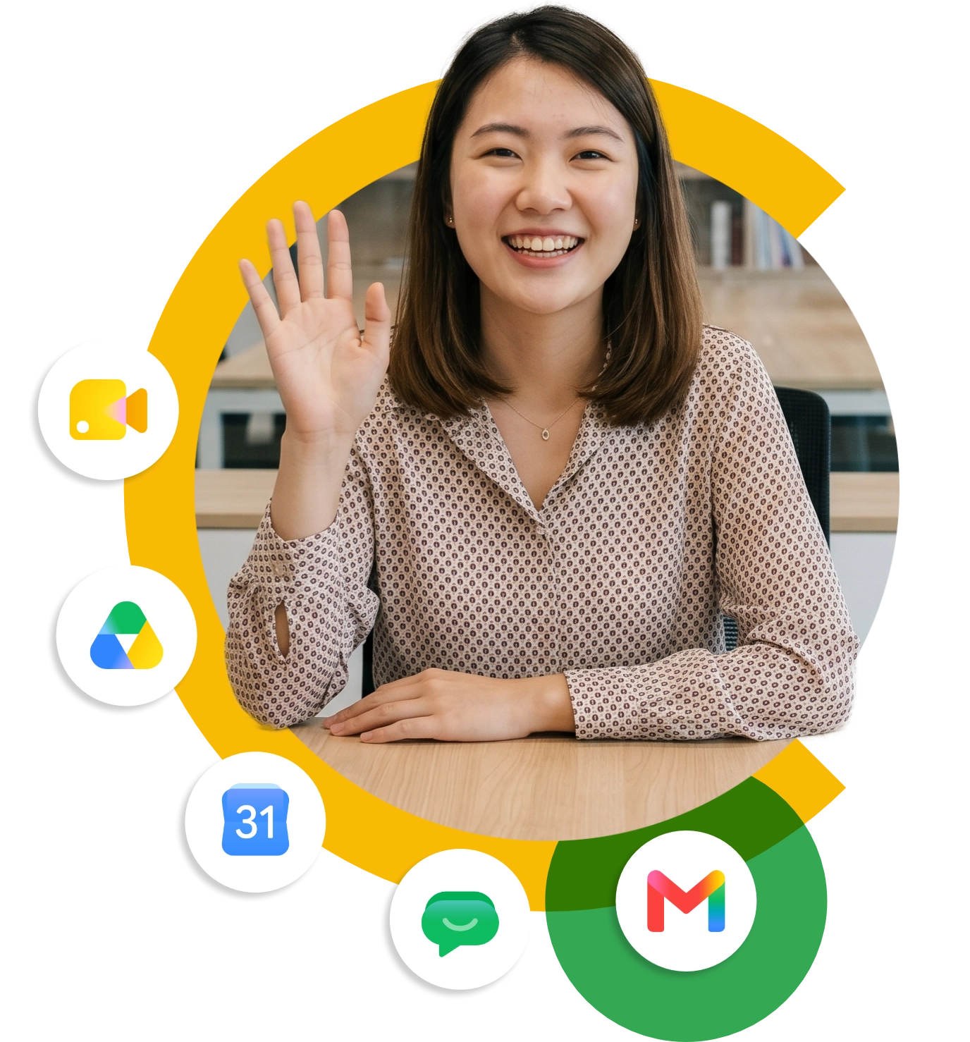 Google Workspace apps working together